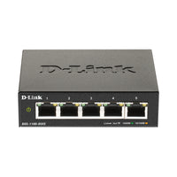 D-Link Smart Managed 5-Port Gigabit Switch-5x 10/100/1000 Gigabit Ports