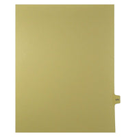 Mark Maker Legal Exhibit Index Tab Buff Single Tabs, 1/15th Cut, Letter Size, No Holes, Number 177, 25 Pack-Buff Single Tabs, 1/15th Cut