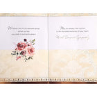 Rosedale Gold 5 1/2" x 8" Greeting Cards/Envelopes - 6 Pack-Printed on premium uncoated card stock