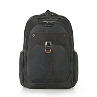 Everki Atlas Checkpoint Friendly Backpack, 13-17.3", Black (EKP121)-Adjustable laptop pocket for 13-inch to 17.3-inch devices