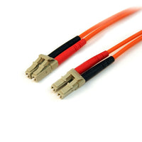 StarTech Multimode 50/125 Duplex Fiber Patch Cable LC to LC, 5m-Can maximize wiring conduit usage while minimizing installation problems