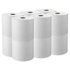 Kleenex - Essuie-tout en rouleau - mandrin de 1,5 po avec poches d’absorbance de qualité supérieure - Blanc - Paquet de 12-12 rouleaux/caisse pour un stockage facile