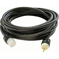 Lind Equipment 16/3 Gauge Heavy-Duty Neoprene Extension Cords, 25'-Made of heavy-duty rubber suitable for indoor and outdoor applications requiring flexibility and mechanical toughness
