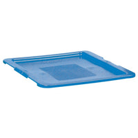 Orbis – Couvercles contenants de distribution Flipak en plastique polyéthylène (PE), 12 x 15 (po), bleu royal, 6/paquet-Conteneurs non inclus. Le pack comprend uniquement les couvercles