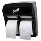 Scott Pro High Capacity Single Roll Bath Tissue Dispenser (44518) - Black-Compact design