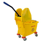 Johnny Vac  Downpress Wringer & Bucket Combo - BU32YEDP - 8 gal (32 L)-Colour: Yellow