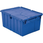 Orbis FlipakTM Polyethylene Plastic (PE) Distribution Containers, 23.9" x 19.6", Blue-High density polyethylene (HDPE) construction offers maximum product protection from moisture, impact and chemicals
