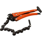 Grip-on 10" Locking Chain Pipe Cutter, 2-15/16" Jaw Opening-Jaw opening (inches): 2-15/16"