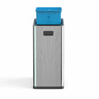 Step N' Sort Motion Sensor 2-Compartment Trash and Recycling Bin with Removable Inner Bins - 60L-Inner bins have handles