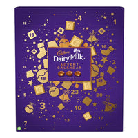 Cadbury UK Dairy Milk, Caramel & Wholenut Advent Calendar 258g-Contain individually wrapped Dairy Milk Chunks, Caramel Chunks and Whole Nut Dairy Milk Chunks.