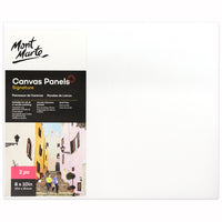 Mont Marte Canvas Panels - 8" x 10" - 24 Pack-Canvas wrapped panels