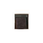 Champs Vegan Leather RFID Wallet in Gift Box -  Brown-Double bill compartment