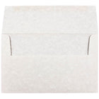 JAM Paper A10 Invitation Envelopes, 6 x 9.5, Parchment Pewter Grey Recycled, 250 Pack (57156H)-Blank interior for personalized message