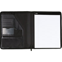 AT-A-GLANCE Planner Cover, 11" x 9", Black, Bilingual-Offering looks, protection and extra storage, this multi-function cover puts a finishing touch on your planner or telephone/address book