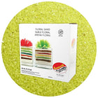 Sandtastik Floral Coloured Sand, 25 lb (11.3 kg) Box, Lemon Drop-Coarse grain with natural sparkle throughout