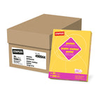 Staples 30% Recycled Coloured Copy Paper - Letter - 8-1/2" x 11 - Goldenrod - 5000 Sheets-8-1/2" x 11"