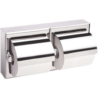 Bob rick Double Roll Toilet Paper Holder, Surf MTN, Bright (6999)-Roll Capacity - Multiple