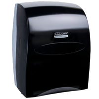 Kimberly-Clark Professional Sanitouch Manual Hard Roll Towel Dispenser - for 1.75" Core Roll Towels - 12.63" x 16.13" x 10.2" - Black-Includes 1 Kimberly-Clark Professional Sanitouch Manual Hard Roll Towel Dispenser