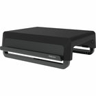 Fellowes Breyta Monitor Support - Black-Device channel with charging access.