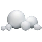 Hygloss HYG51103 White Styrofoam Ball, 3", 24 Pack (HYG51103)-Plain white Styrofoam balls that can be painted, embellished and customized as you want