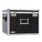 Vaultz Letter/Legal Chest - Black-Locking file chest has built - in metal rails to accommodate either legal or letter - size hanging file folders, providing a safe and attractive place to store files