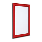 Seco Snap Poster Frame Case - 24" x 36" - Red-Red powder coated aluminum snap frame