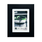 kieragrace PH43260-5 Langford Frame, 5x7" Matted to 4x6", Black-Decorative frame