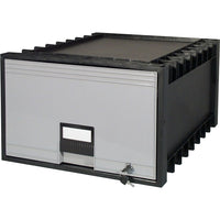 Storex Stacking Archive/File Drawer, Legal-Lightweight, attractive and durable - will not scratch or dent
