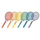 Champion Sports Plastic Tennis Rackets, 6 Pack (CHSJTRSET)-Ideal for beginner and youth tennis games