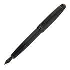 A.T. Cross Bailey Fountain Pen - Medium Nib - Black-Black ink Fountain pen