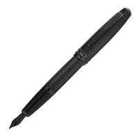 A.T. Cross Bailey Fountain Pen - Medium Nib - Black-Black ink Fountain pen