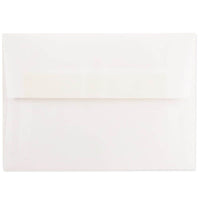 JAM Paper 8.5 x 8.5 Square Envelopes, Black Linen Recycled , 250 Pack (V01214H)-Black linen recycled envelope
