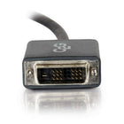 C2G 6ft DisplayPort Male to Single Link DVI-D Male Adapter Cable - Black (TAA Compliant)-Insulation Resistance: 10MOhms/km