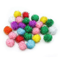 Pacon – Pompons brillants, 4 ans et plus, 40/paquet (PACAC81533)-Ensemble de pompons brillants