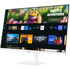 Samsung 27" FHD Smart Monitor with Streaming TV - White - M50C-Auto Source Switch+