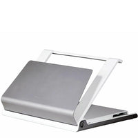 Humanscale L6 Laptop Holder-The innovative clutch hinge allows the user to effortlessly adjust their laptop's display to the height convenient for them.