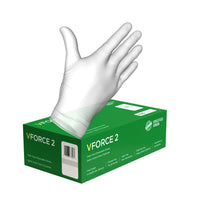Forcefield Vinyl Food Grade Gloves - Large - 100 Pack-Food grade