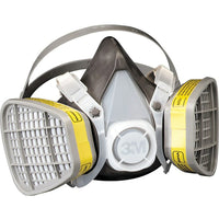 3M Maintenance-Free Gas & Vapour Respirators - 3 Pack-Description - Organic Vapour/Acid Gas