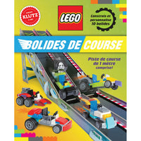 Klutz Lego Bolides De Courses-This set contains 124 LEGO pieces that will allow you to build everything from wheels to spoiler