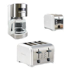 Kenmore 2-Slice Toaster - White and Silver Stainless Steel-BPA-free steel crumb tray is removable for emptying and cleaning