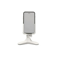 WeatherTech DeskFone - White-Cell phone holder for desk or table-top use