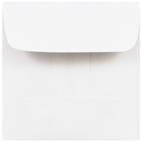 JAM Paper 2.38 x 2.38 Mini Square Envelopes, White, 100 Pack (203642g)-White