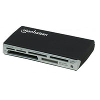 Manhattan Hi-Speed USB 60-in-1 Multi-Card Reader-Compatible with most card formats