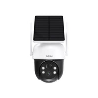 Aosu - Caméra sans fil extérieure PTZ à batterie C9C avec panneau solaire-Panorama à 360 degrés