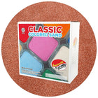Sandtastik Classic Coloured Sand, 25 lb (11.3 kg) Box, Brick-Fine grain with natural sparkle throughout