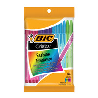 BIC Shimmers Fashion Colour Stic Pens - 14 Pack-Fashion ink in assorted colours