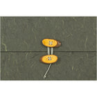 JAM Paper Kraft Chipboard Rainforest Portfolio, Button and String Tie Closure, 9 x 11.75 x 5/8, Green, 2 Pack (371678g)-Material: Chipboard