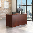 Sauder 59"W Affirm Desk - Classic Cherry- Desk can be fastened to the left or right side of 426271 Desk Return 42", 427058 Desk 48" x 24", or 426276 Desk 72" x 24"