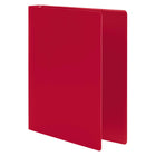 ACCO Hide Semi Rigid Cover Round Ring Binder - 3-Ring - Letter Size - 175 Sheet Capacity - 1" - Executive Red-Standard O-ring, 3 rings