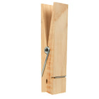 Time 4 Crafts Jumbo Clothes Pin, 6 inches, Wood, 12 Pieces-Quantity: includes 12 pieces